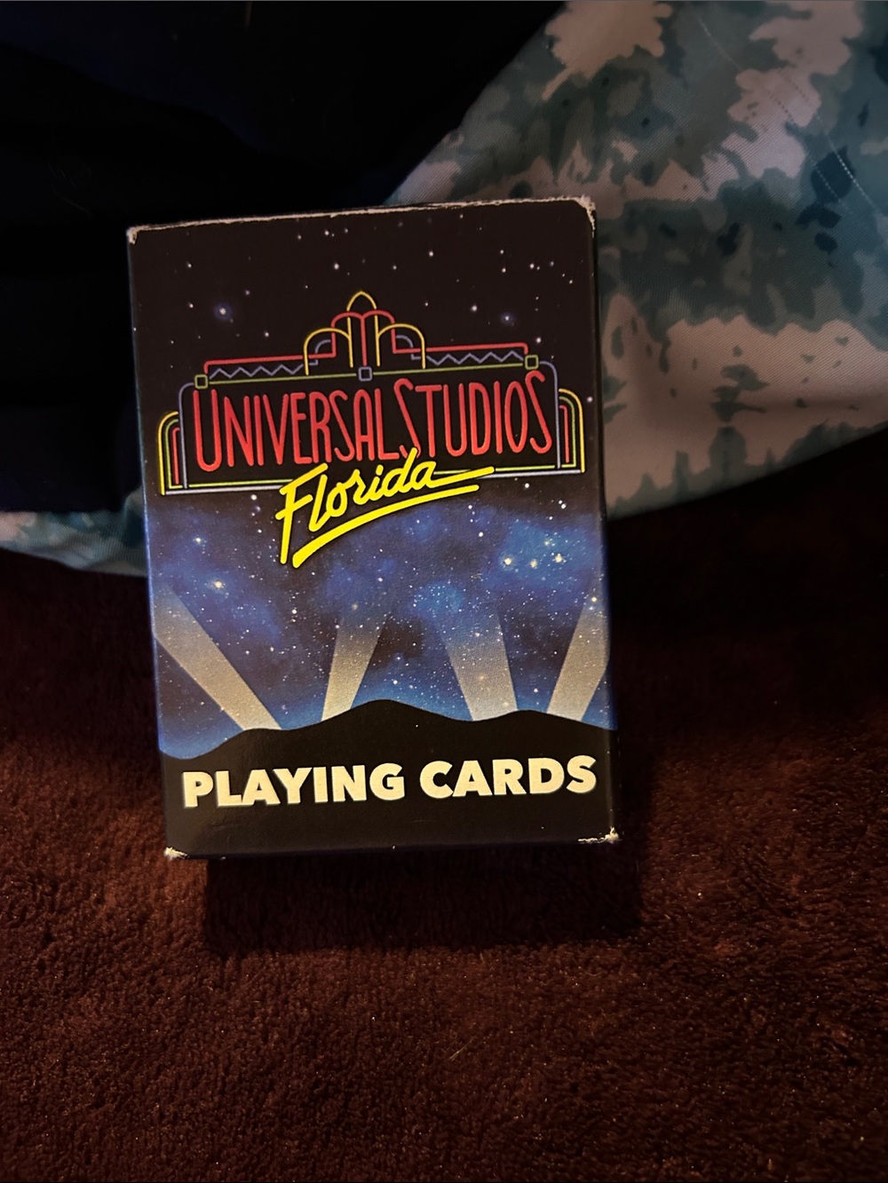 Universal Studios Florida Blue Stargaze Playing Cards